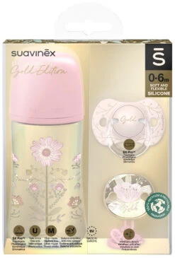 Suavinex Gold Pink Gift Set SXSGZ1080231 14 Suavinex Gold Pink Gift Set SXSGZ1080231 -Dirkje || Jollein || bébé-jou Verkoopwinkel Suavinex Gold Pink Gift Set SXSGZ1080231.1