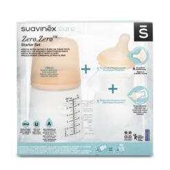 Suavinex Zero.Zero 180ml A Flow Starterset SXZBRF067409 -Dirkje || Jollein || bébé-jou Verkoopwinkel Suavinex Zero.Zero 180ml A Flow Starterset SXZBRF067409 7