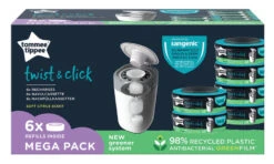 Tommee Tippee Twist & Click Cassettes 6-pack 85100802 10 Tommee Tippee Twist & Click Cassettes 6-pack 85100802 -Dirkje || Jollein || bébé-jou Verkoopwinkel TT Twist en Click cassette 6 pack 85100802 1