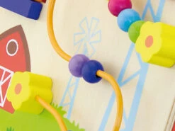 Viga Activity Walker Multicolor Houten Loopwagen 50950 -Dirkje || Jollein || bébé-jou Verkoopwinkel Viga Activity Walker Multicolor Houten Loopwagen 50950 5