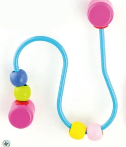 Viga Activity Walker Roze Houten Loopwagen 50178 -Dirkje || Jollein || bébé-jou Verkoopwinkel Viga Activity Walker Roze Houten Loopwagen 50178 3