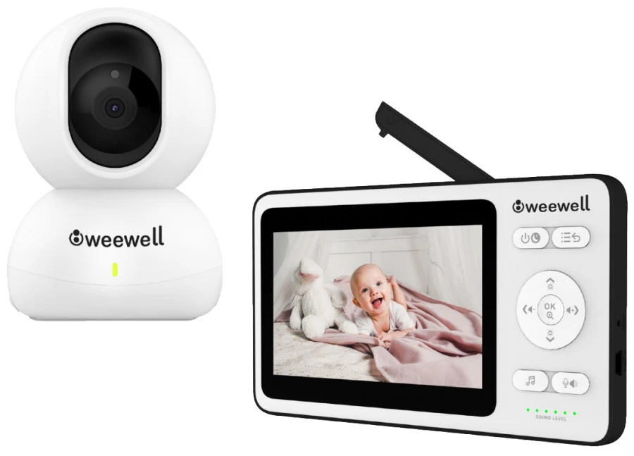 Weewell Digitale Beeldbabyfoon WMV865 3 Weewell Digitale Beeldbabyfoon WMV865