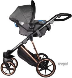 Adamex Belissa Special Edition Grey/Rose 2-in-1 Kinderwagen PS-596 -Dirkje || Jollein || bébé-jou Verkoopwinkel adamex belissa special edition grey rose 2 in 1 kinderwagen ps 596 auto los 1920x1920