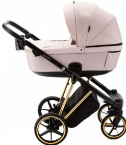Adamex Belissa Special Edition Pink/Gold 2-in-1 Kinderwagen PS-540 -Dirkje || Jollein || bébé-jou Verkoopwinkel adamex belissa special edition pink gold 2 in 1 kinderwagen ps 540 2