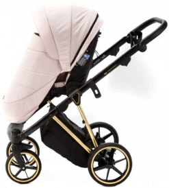 Adamex Belissa Special Edition Pink/Gold 2-in-1 Kinderwagen PS-540 -Dirkje || Jollein || bébé-jou Verkoopwinkel adamex belissa special edition pink gold 2 in 1 kinderwagen ps 540 5