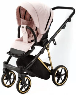 Adamex Belissa Special Edition Pink/Gold 2-in-1 Kinderwagen PS-540 -Dirkje || Jollein || bébé-jou Verkoopwinkel adamex belissa special edition pink gold 2 in 1 kinderwagen ps 540 6