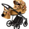 Adamex Porto Flowers Ochre 2-in-1 Kinderwagen FL-3 1 Adamex Porto Flowers Ochre 2-in-1 Kinderwagen FL-3 -Dirkje || Jollein || bébé-jou Verkoopwinkel adamex porto flowers ochre 2 in 1 kinderwagen fl 3 01