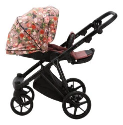 Adamex Porto Flowers Pink 2-in-1 Kinderwagen FL-2 -Dirkje || Jollein || bébé-jou Verkoopwinkel adamex porto flowers pink 2 in 1 kinderwagen fl 2 3 1920x1920
