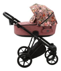 Adamex Porto Flowers Pink 2-in-1 Kinderwagen FL-2 -Dirkje || Jollein || bébé-jou Verkoopwinkel adamex porto flowers pink 2 in 1 kinderwagen fl 2 6 1920x1920