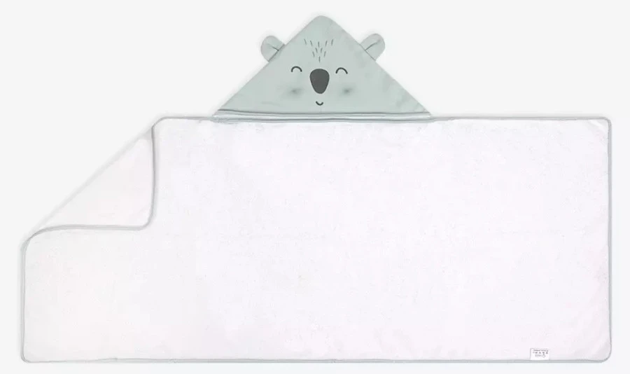 Albero Mio Animals & Love Koala 50 X 120 Cm Bamboo Badcape A003 - Afbeelding 2