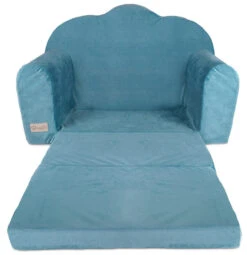 Albero Mio Cloud Sofa Velvet Sea Slaapbank V111 9 Albero Mio Cloud Sofa Velvet Sea Slaapbank V111 -Dirkje || Jollein || bébé-jou Verkoopwinkel albero mio cloud sofa color sea slaapbank v111 3