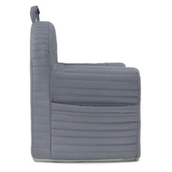 Albero Mio Stripe Graphite Kinderfauteuil -Dirkje || Jollein || bébé-jou Verkoopwinkel albero mio stripe graphite kinderfauteuil 4