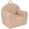 Albero Mio Stripe Nougat Kinderfauteuil -Dirkje || Jollein || bébé-jou Verkoopwinkel albero mio stripe nougat kinderfauteuil 1