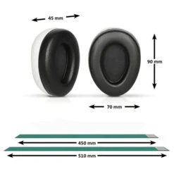 Alecto BV-72 Wit/Mintgroen Baby Gehoorbeschermers -Dirkje || Jollein || bébé-jou Verkoopwinkel alecto bv 72 wit mintgroen baby gehoorbeschermers.5