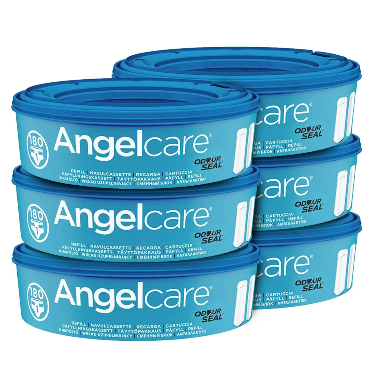 Angelcare Round Navulcasette 6-pack AC-ROUNDREFILL_1_AR9006 3 Angelcare Round Navulcasette 6-pack AC-ROUNDREFILL_1_AR9006