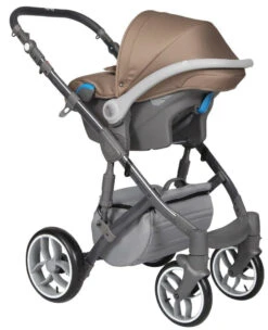 Baby Merc Faster 3 Grey/Brown Kinderwagen Incl. Autostoel FIII 100 -Dirkje || Jollein || bébé-jou Verkoopwinkel baby merc faster 3 beige kinderwagen incl. autostoel 4