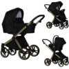 Baby Merc Mango Black/Gold LTD Kinderwagen Incl. Autostoel ML/204