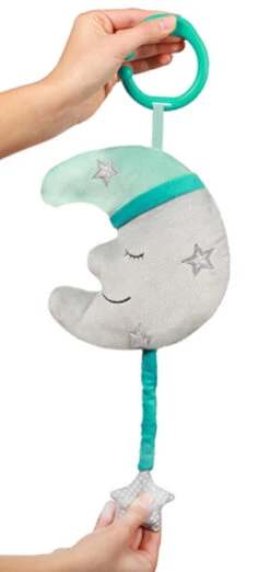 Baby Ono Mint Maan Muziekdoosje 610 -Dirkje || Jollein || bébé-jou Verkoopwinkel baby ono mint maan muziekdoosje 610 muziek