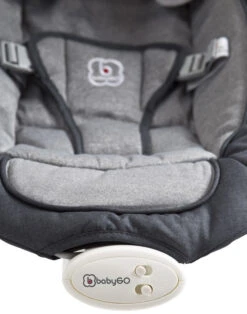 Babygo Cozy Anthracite Bouncer Wipstoel Met Muziek En Trilfunctie 1803 -Dirkje || Jollein || bébé-jou Verkoopwinkel babygo cozy anthracite wipstoeltje 3