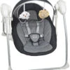 Babygo Dandly Baby Swing Anthracite Babyschommel 1603 -Dirkje || Jollein || bébé-jou Verkoopwinkel babygo dandly baby swing anthracite babyschommel 1