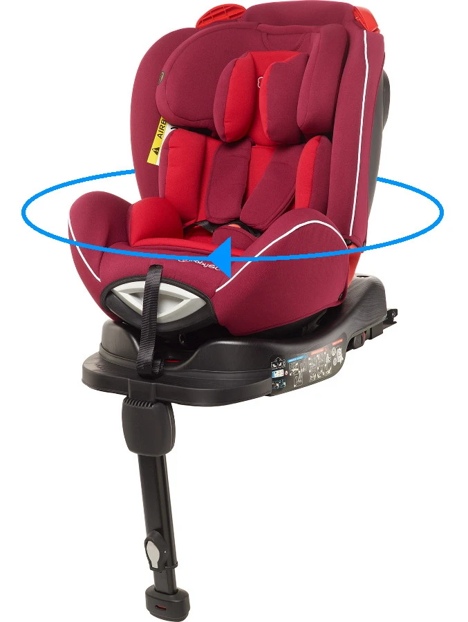 Babygo Fixleg Red Isofix 360° Autostoel 0-25 Kg 2703 3 Babygo Fixleg Red Isofix 360° Autostoel 0-25 Kg 2703