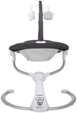 Babygo Homey Set Black/White Babyschommel En Kinderstoel 19014 -Dirkje || Jollein || bébé-jou Verkoopwinkel babygo homey black swing babyschommel 190 1 5 1 3