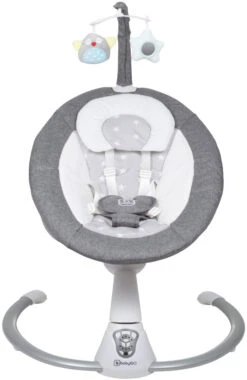 Babygo Homey Set Grey/Black Babyschommel En Kinderstoel 19023 25 Babygo Homey Set Grey/Black Babyschommel En Kinderstoel 19023 -Dirkje || Jollein || bébé-jou Verkoopwinkel babygo homey grey swing babyschommel 109 2 1 1 2