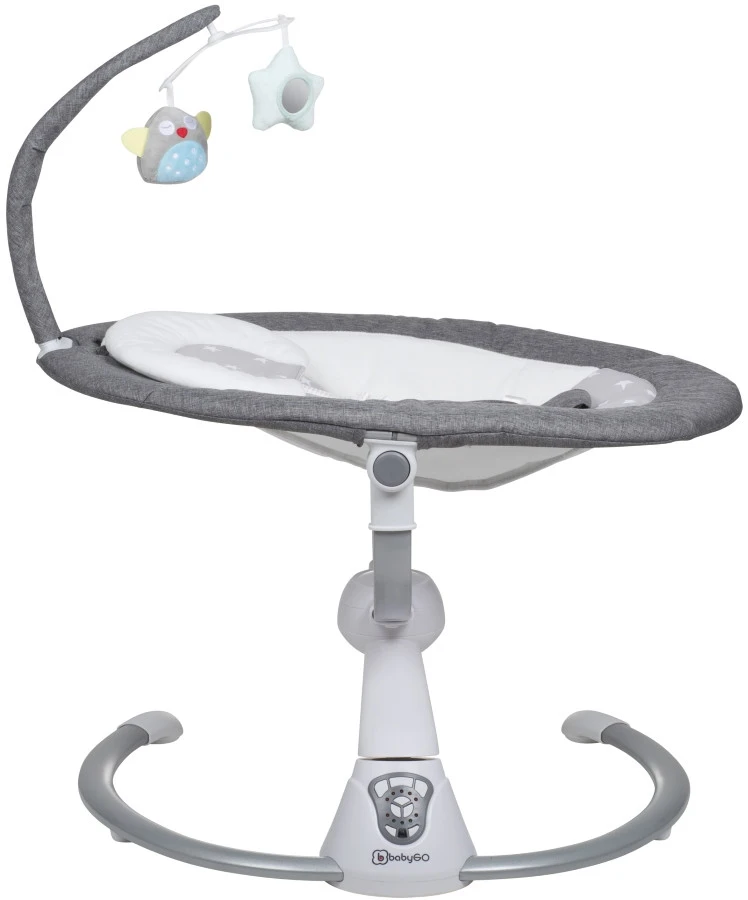 Babygo Homey Set Grey Babyschommel En Kinderstoel 19022 13 Babygo Homey Set Grey Babyschommel En Kinderstoel 19022 - Afbeelding 11