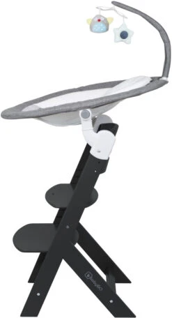 Babygo Homey Set Grey/Black Babyschommel En Kinderstoel 19023 24 Babygo Homey Set Grey/Black Babyschommel En Kinderstoel 19023 -Dirkje || Jollein || bébé-jou Verkoopwinkel babygo homey set greyblack babyschommel en kinderstoel 19023 5