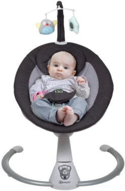 BabyGo Homey Black Swing Babyschommel 190-1 -Dirkje || Jollein || bébé-jou Verkoopwinkel babygo homey swing babyschommel 1