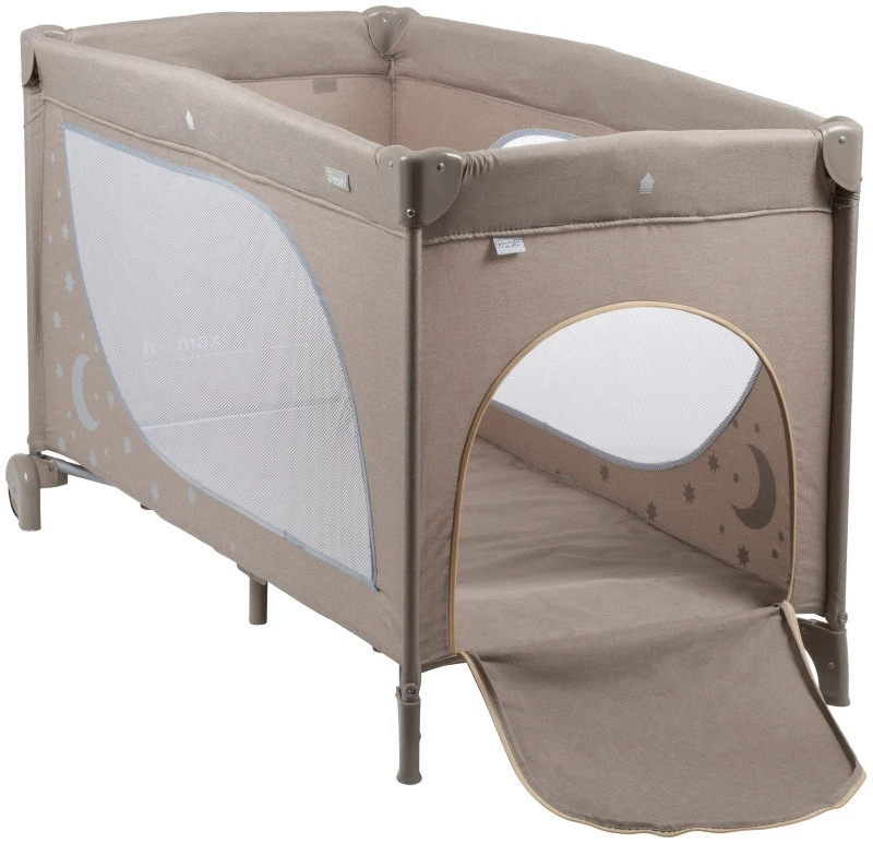 Babygo MoonStars Beige Melange Campingbed 4802 5 Babygo MoonStars Beige Melange Campingbed 4802 - Afbeelding 3
