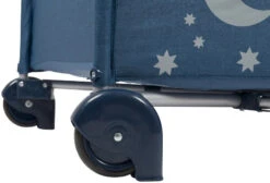 Babygo MoonStars Navy Melange Campingbed 4804 -Dirkje || Jollein || bébé-jou Verkoopwinkel babygo moonstars navy campingbed 4