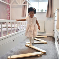 Babygo Nature 4-delige Balansbalk 8602 -Dirkje || Jollein || bébé-jou Verkoopwinkel babygo nature balansbalk sfeer 2