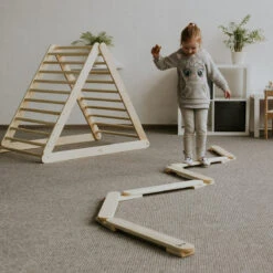 Babygo Nature 4-delige Balansbalk 8602 -Dirkje || Jollein || bébé-jou Verkoopwinkel babygo nature balansbalk sfeer 3