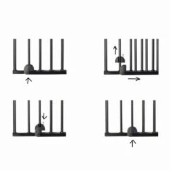 Babygo Safety BabySecure Wallfix Black Traphek 4062 -Dirkje || Jollein || bébé-jou Verkoopwinkel babygo safety babysecure wallfi2 black traphek 4062 x 1 1