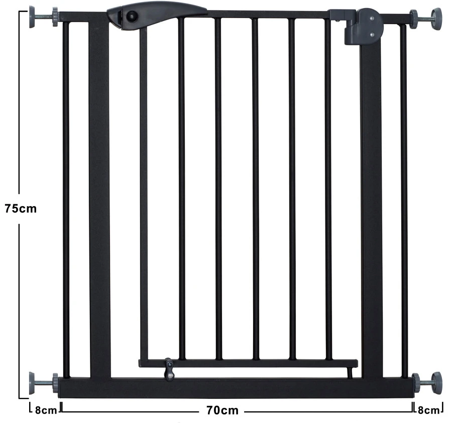 Babygo Safety Gate Black Traphek Klemhek 4052 7 Babygo Safety Gate Black Traphek Klemhek 4052 - Afbeelding 5