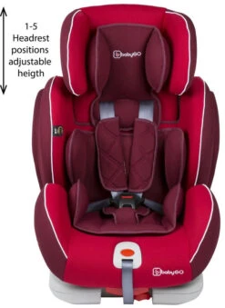 Babygo Sira Bordeaux Isofix Autostoel 9-36 Kg 3751 -Dirkje || Jollein || bébé-jou Verkoopwinkel babygo sira bordeaux isofix autostoel 12