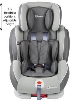 Babygo Sira Grijs Isofix Autostoel 9-36 Kg 3752 -Dirkje || Jollein || bébé-jou Verkoopwinkel babygo sira grijs isofix autostoel 12