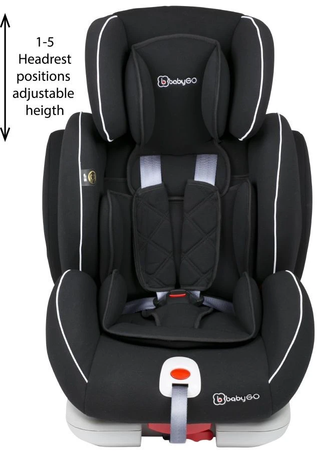 Babygo Sira Zwart Isofix Autostoel 9-36 Kg 3753 14 Babygo Sira Zwart Isofix Autostoel 9-36 Kg 3753 - Afbeelding 12