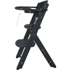 Babygo Zwart Tafelblad Voor Meegroei Kinderstoel 56003 -Dirkje || Jollein || bébé-jou Verkoopwinkel babygo zart tafelblad voor meegroei kinderstoel 1