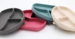 Babyjem Roze Siliconen Bordje 715 -Dirkje || Jollein || bébé-jou Verkoopwinkel babyjem siliconen bordje 715 10 3