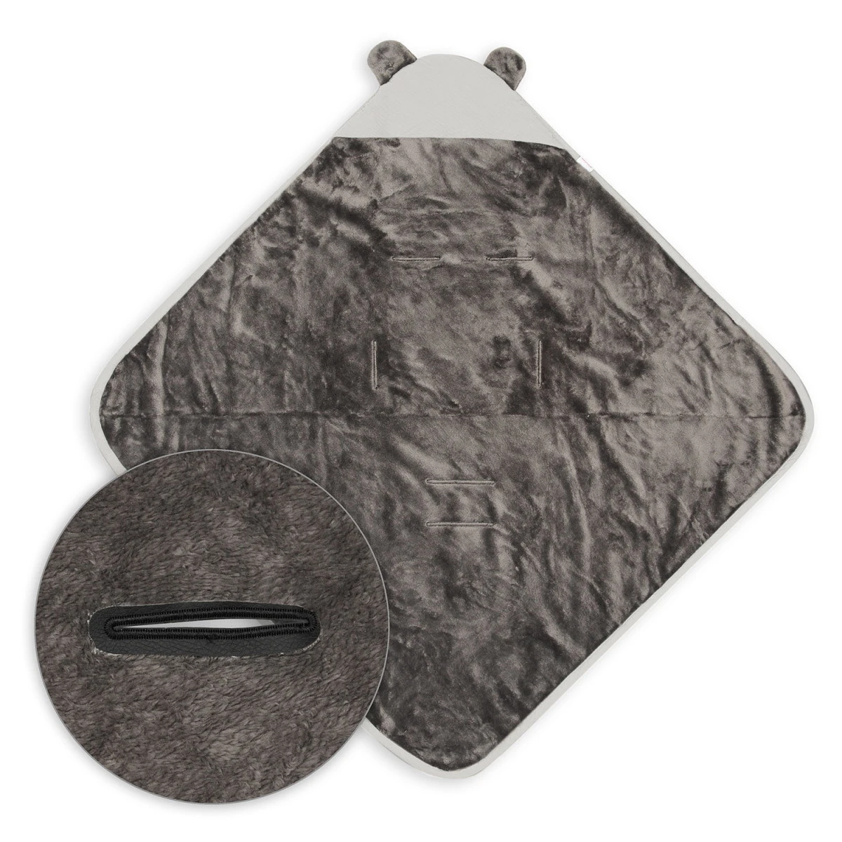 Babymatex Muslin Koala Dark Grey 95x95 Cm Wikkeldeken Voor Autostoel TB0444_03 4 Babymatex Muslin Koala Dark Grey 95x95 Cm Wikkeldeken Voor Autostoel TB0444_03 - Afbeelding 2