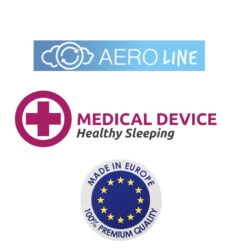 Babymatex AeroLine Paddi Zwart Inlegkussen TB0209_48 -Dirkje || Jollein || bébé-jou Verkoopwinkel babymatex oxi drukverlagende matrastopper tb0211 324 327 331 8 4