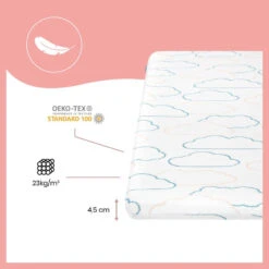 Babymoov Cosy'Lite Nomad 60 X 120 Cm Oprolmatras A050700 -Dirkje || Jollein || bébé-jou Verkoopwinkel babymoov cosy lite nomad matras a050700 1 3 1920x1920