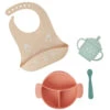 Babymoov Learn'Isy Vos Kinderservies Set Incl. Silicone Slab A005402 -Dirkje || Jollein || bébé-jou Verkoopwinkel babymoov learnisy vos kinderservies set incl. silicone slab a005402