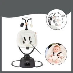 Babymoov Swoon Evolution Teddy Curl White Babyschommel A055020 14 Babymoov Swoon Evolution Teddy Curl White Babyschommel A055020 -Dirkje || Jollein || bébé-jou Verkoopwinkel babymoov swoon evolution curl white babyschommel a055020 8