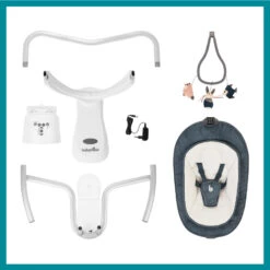 Babymoov Swoon Motion Blue Petal Babyschommel A055019 -Dirkje || Jollein || bébé-jou Verkoopwinkel babymoov swoon motion blue petal babyschommel a055019 4