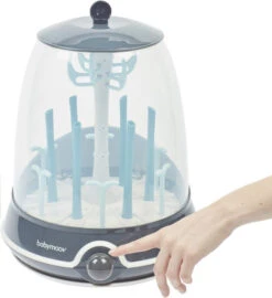 Babymoov Turbo Steam+ Elektrische Stoom Sterilisator A003110 -Dirkje || Jollein || bébé-jou Verkoopwinkel babymoov turbo steam elektrische stoom sterilisator 2