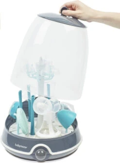 Babymoov Turbo Steam+ Elektrische Stoom Sterilisator A003110 -Dirkje || Jollein || bébé-jou Verkoopwinkel babymoov turbo steam elektrische stoom sterilisator 5