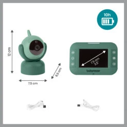 Babymoov Yoo Master 3,5 Inch 360° Beeldbabyfoon A014425 17 Babymoov Yoo Master 3,5 Inch 360° Beeldbabyfoon A014425 -Dirkje || Jollein || bébé-jou Verkoopwinkel babymoov yoo master 360 beeldbabyfoon a014425 7